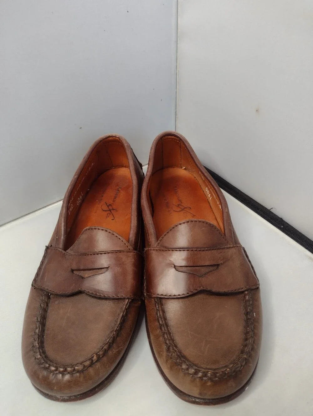 Rancourt & Co Genuine Leather  Penny Loafers Womens 5 UK 2.5  USA B11